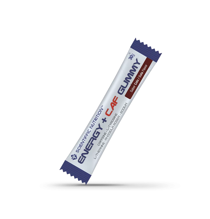 Energy gummy con cafeína