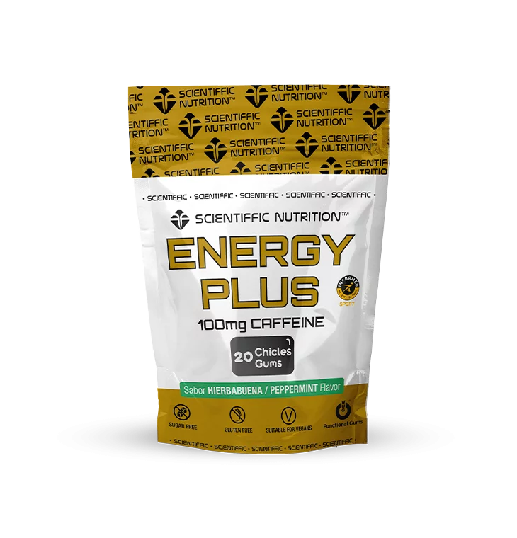 Chicles con Cafeína Energy Plus