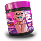 Bote ladeado de Life Pro Elektro Ki Dragon Ball Z con cafeína sabor Bubble Gum 400 g
