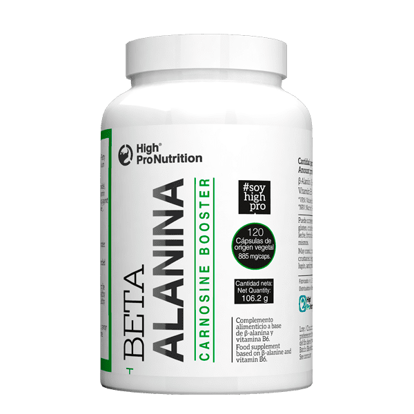 Beta alanina en cápsulas